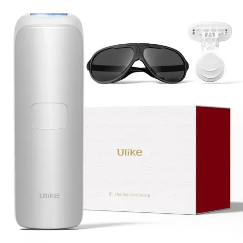 Ulike Air 3 white IPL hair removal device with ice-cooling sapphire head