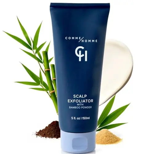 Comme Homme Scalp Exfoliator bottle for bald men