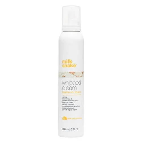 milk_shake whipped cream leave-in treatment mousse can