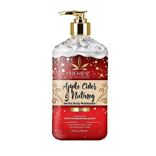 Hempz Limited Edition Apple Cider & Nutmeg Herbal Moisturizing Body Lotion