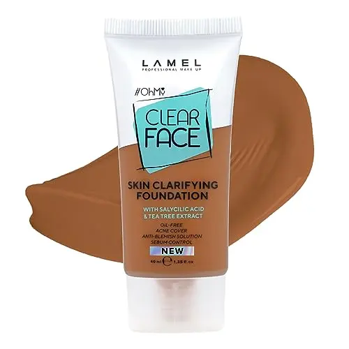 LAMEL Oh My Clear Face full coverage foundation for acne-prone skin