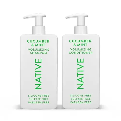 Native Cucumber & Mint Shampoo and Conditioner Set