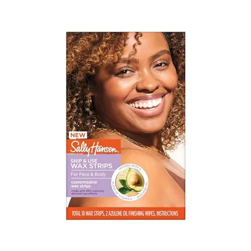Sally Hansen Snip and Use wax strips kit for face and bikini line