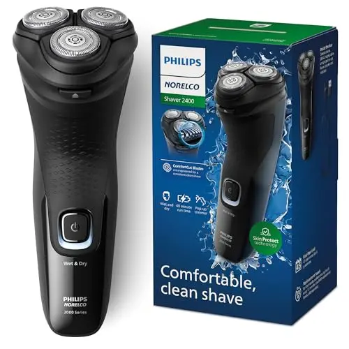 Philips Norelco Shaver 2400 Series electric shaver with pop-up trimmer