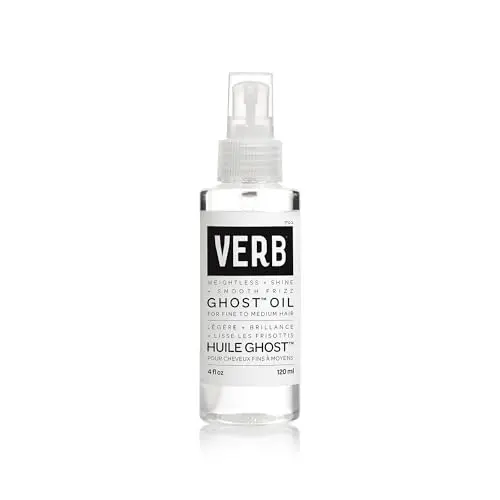 VERB Ghost Oil weightless hair treatment in white bottle