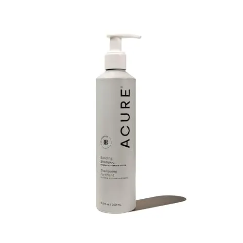 Acure Bonding Shampoo bottle with chia seed and avocado oil