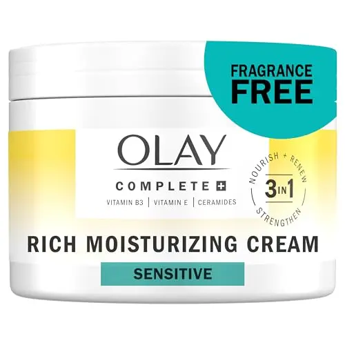 Olay Complete+ Rich Moisturizing Cream in large jar