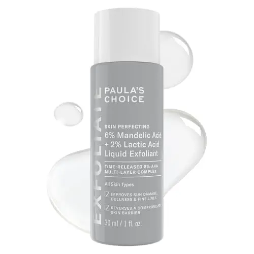 Paula's Choice Liquid Face Exfoliant bottle with dropper