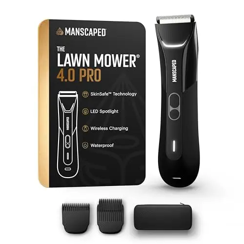 MANSCAPED Lawn Mower 4.0 PRO trimmer with travel case