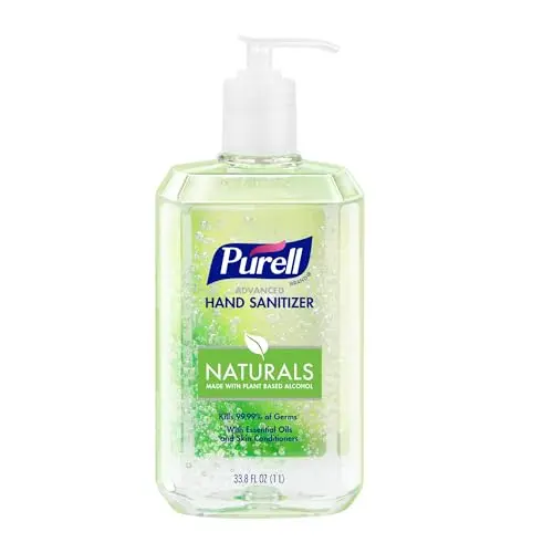 PURELL Advanced Hand Sanitizer Naturals 1 Liter pump bottle