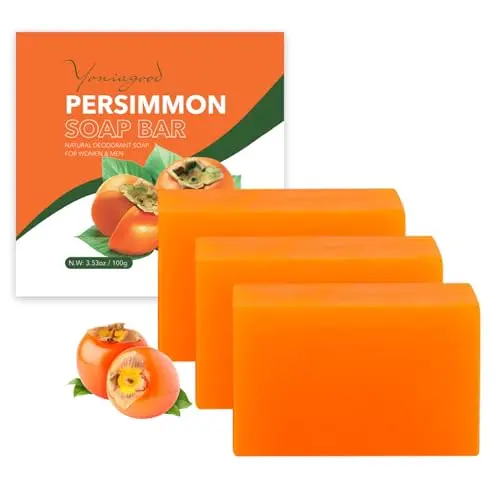 yoniagood Persimmon Deodorant Soap Bar pack