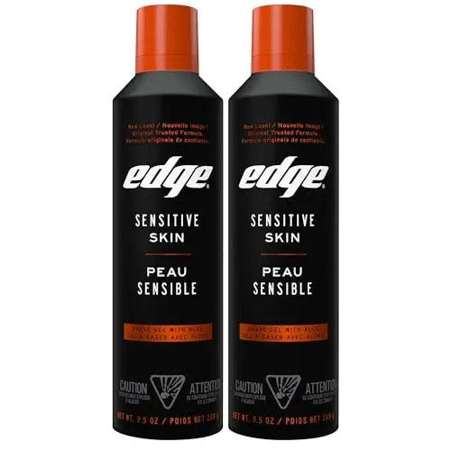 Edge Shaving Gel for Men Sensitive Skin can