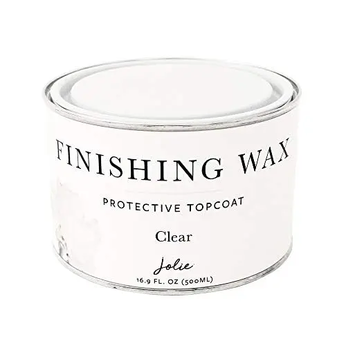Jolie Clear Finishing Wax in a can
