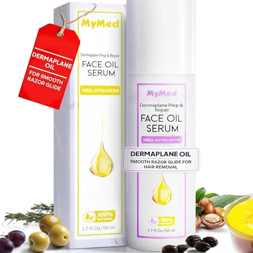 MyMed Face Oil for Dermaplaning with squalane and jojoba oil