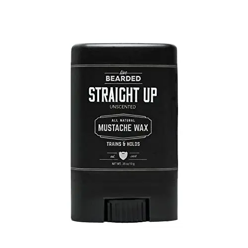 Live Bearded Mustache Wax Stick in a push-up tube