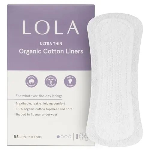 LOLA Ultra-Thin Organic Cotton Panty Liners pack