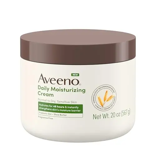 Aveeno Daily Moisturizing Cream with Prebiotic Oat