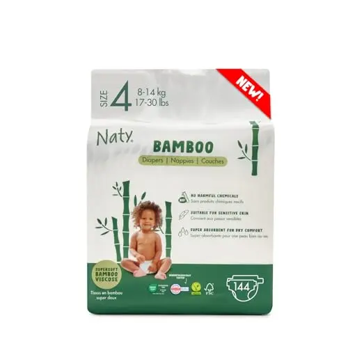 Naty Bamboo Viscose Baby Diapers