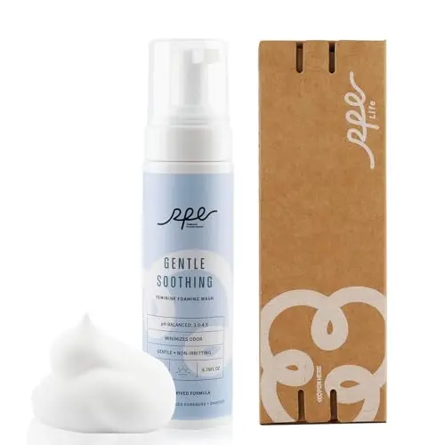 RPE Life Soothing Foaming Feminine Wash bottle