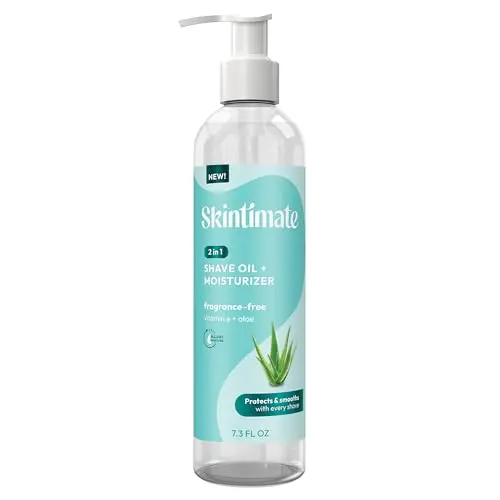 Skintimate 2-in-1 Shave Oil and Moisturizer, fragrance-free