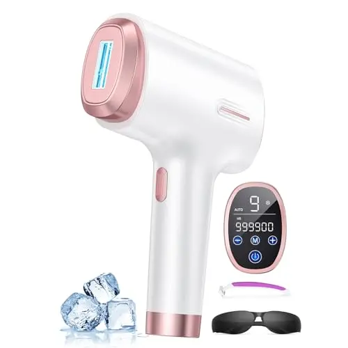 Ubroo 07Pro IPL hair removal device with smart touchscreen display
