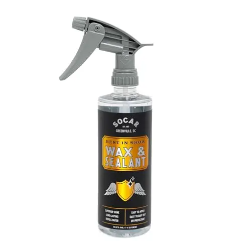 Socar Best-in-Show Car Wax and Sealant spray bottle