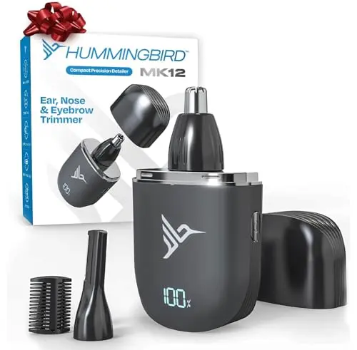 HUMMINGBIRD MK12 ear and nose hair trimmer with LED display