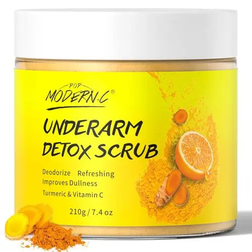POP MODERN.C Underarm Detox Scrub with turmeric