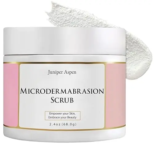 Juniper Aspen Microdermabrasion Facial Scrub for sensitive, dry, and oily skin