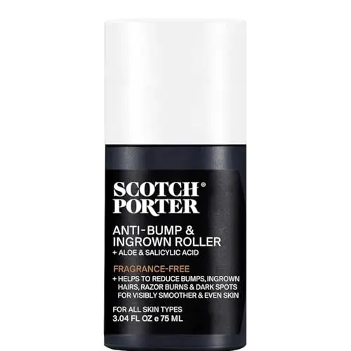 Scotch Porter Anti-Bump & Ingrown Roller for men's skincare