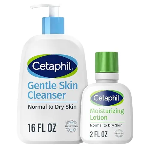 Cetaphil Hydrating Gentle Skin Cleanser bundle with moisturizing lotion