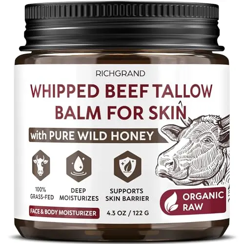 RICHGRAND Whipped Tallow and Honey Balm jar
