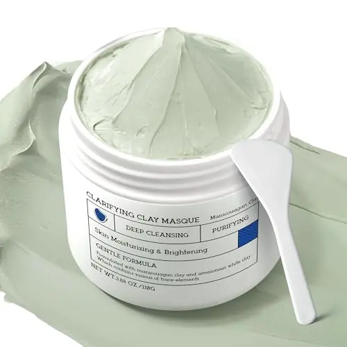 NING DERMOLOGIE clay mask in a jar for sensitive skin