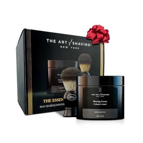 The Art of Shaving Unscented Shaving Cream and Brush Kit
