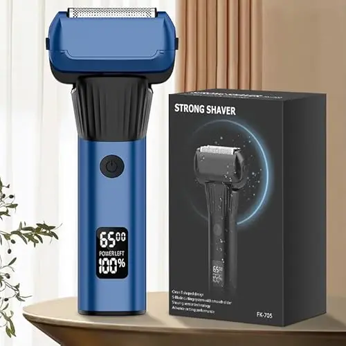 Oeesz cordless electric foil shaver with 5 blades