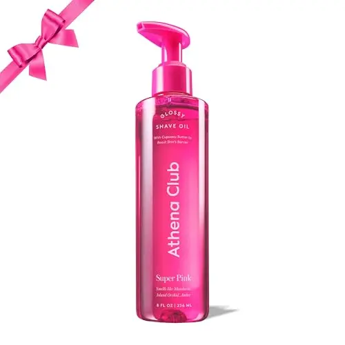 Athena Club Glossy Shave Oil for women Super Pink