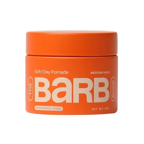 Barb Soft Clay Pomade for women and men with medium hold