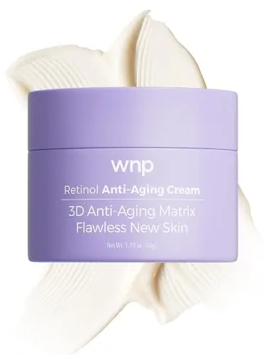 WNP Gentle Retinol Cream for Sensitive Skin, 10Deep Transdermal Night Cream