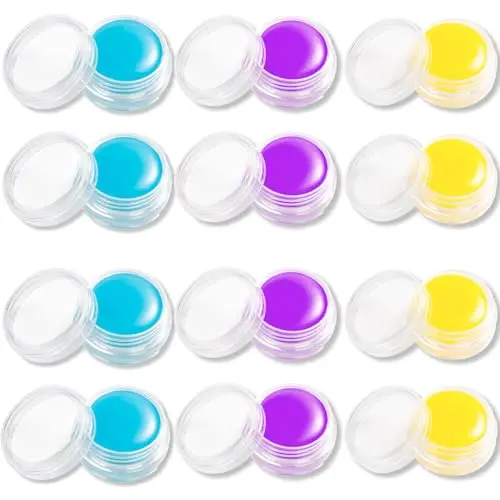 JINJINANV round diamond art wax refills in small plastic boxes