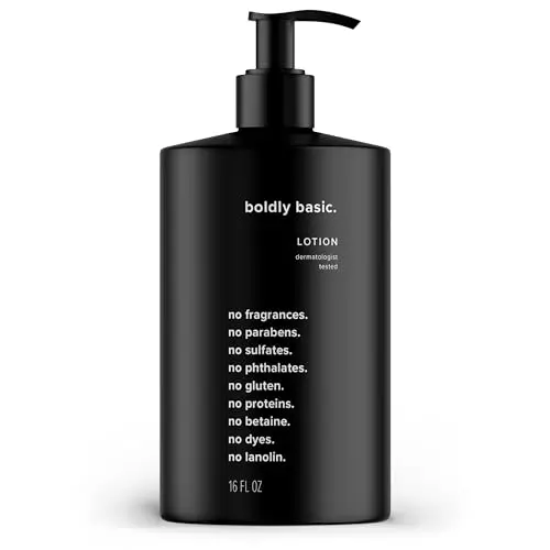 Boldly Basic Fragrance Free Lotion bottle