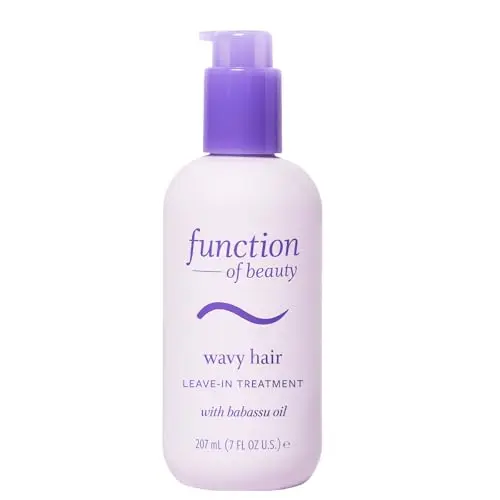 Function of Beauty Wavy Hair Leave-In Conditioner bottle