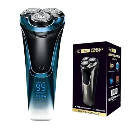 Snapbuy Electric Razor Pro in blue with 4D floating head