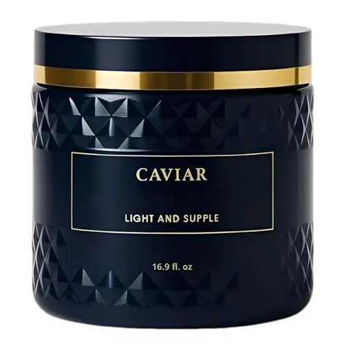 OBRADOYA Caviar Bloom Korean hair mask jar with caviar essence