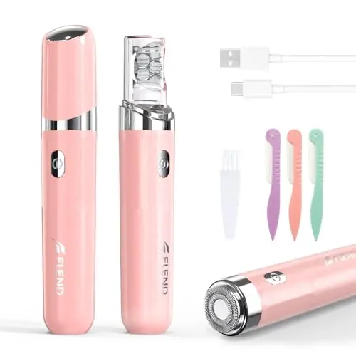 BEAUZMO pink 2-in-1 electric epilator and shaver set