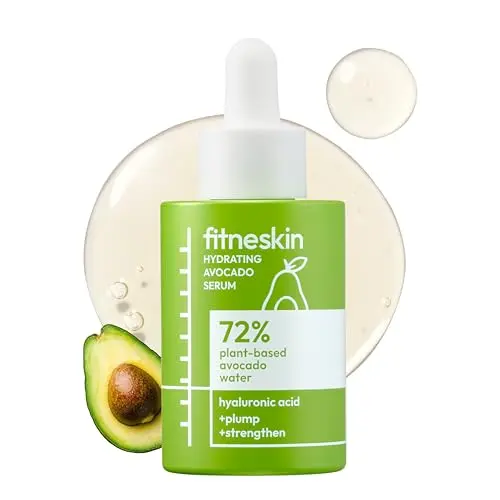 fitneskin Hydrating Serum with Avocado and Hyaluronic Acid bottle