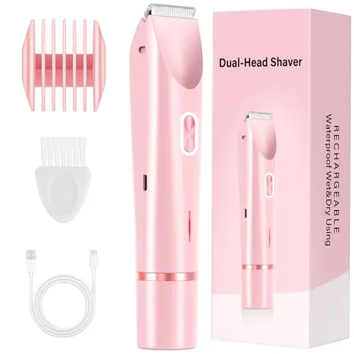 Oplope 2-in-1 women's electric razor and bikini trimmer