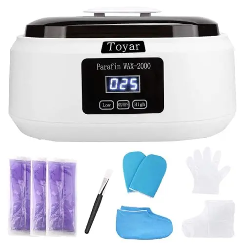 Toyar touchscreen paraffin wax warmer machine for hands and feet