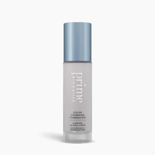 Prime Prometics Color Changing Foundation in a sleek bottle